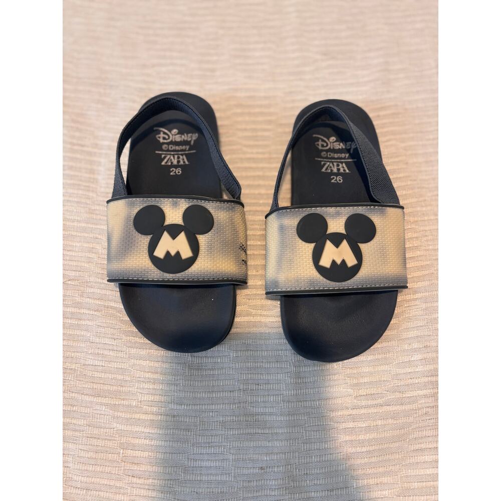 Zara x Disney Kids Mickey Slides